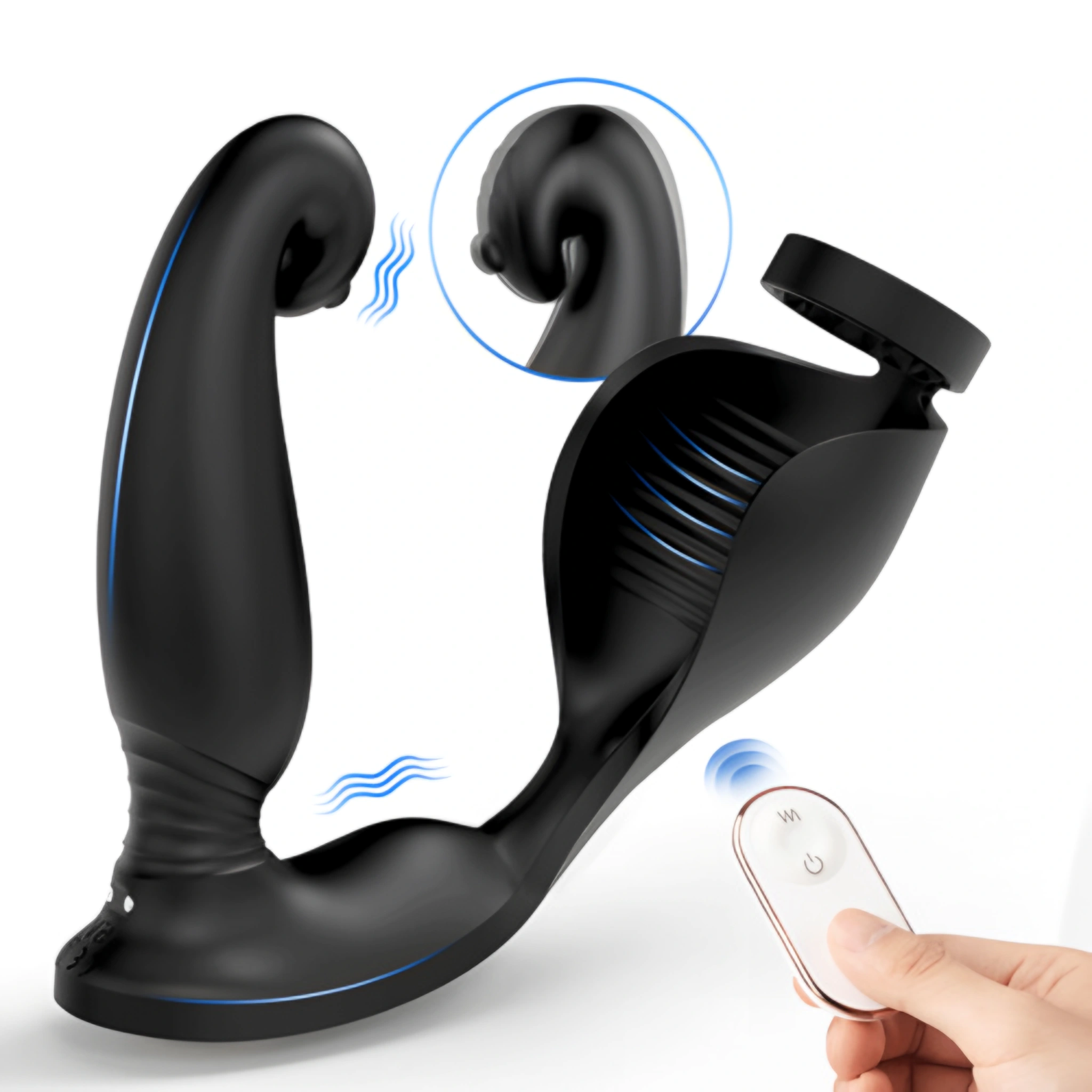 Cockring Prostate Stimulator 3 Vibration - Prostate massager