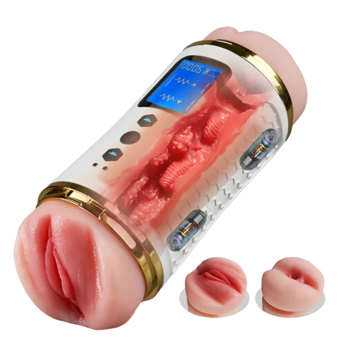 New! Free lube 7 Days Throb - masturbateur homme
