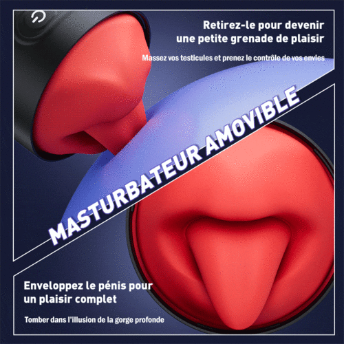 Banshee - Masturbateur Oralsex 4 en 1，Détachable，9Rotation 9Vibration，IPX7 - photo 4