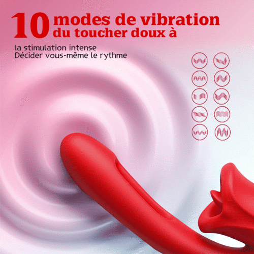 Bisou | vibromasseur pour femme G-Point-Slap avec design de langue - photo 3