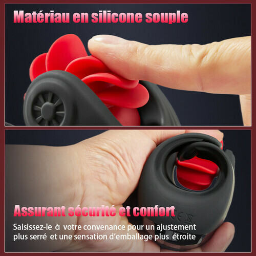 10 Tapotement & Vibration 10 Rotation Entraîneur Masturbateur De Tornade - photo 2