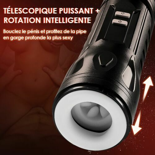 3 Va-et-vient et rotation à 5 fréquences Masturbateur masculin - photo 3