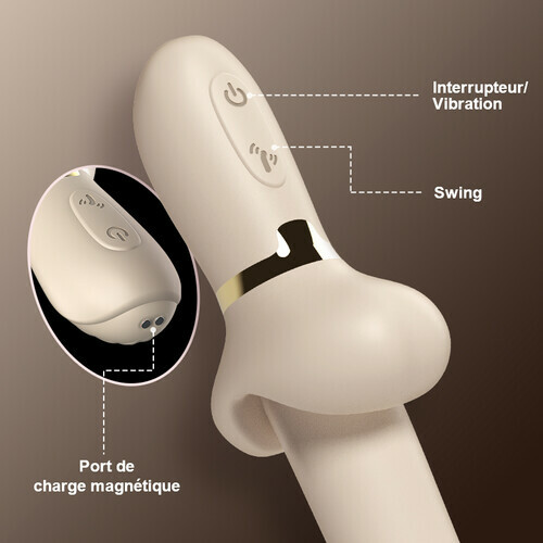 7 types de vibromasseurs à langue grasse oscillants et vibrants, rotation à 360° pour stimuler le clitoris - photo 3