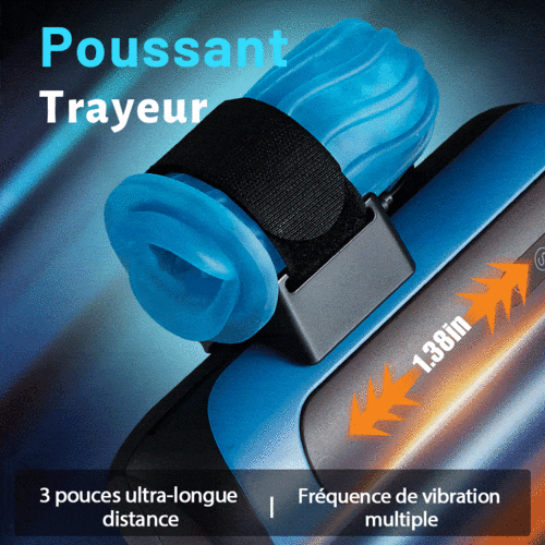 700 coups par minute 6 coups 10 Masturbateur cup vibrant - photo 8