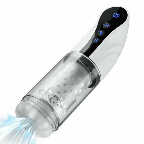 9 Aspirer&Pousser&Tourner LCD Masturbateur Cup avec fonction vocale - photo 1
