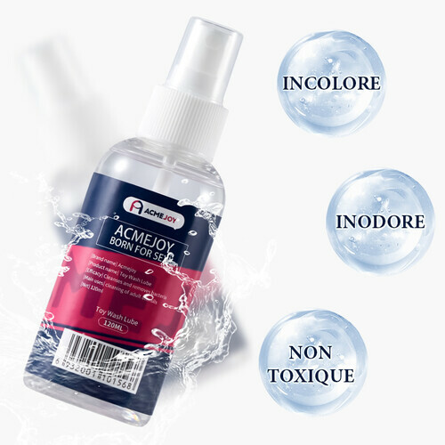 Liquide nettoyant pour accessoires intimes 120ml
