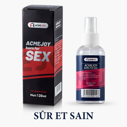 Liquide nettoyant pour accessoires intimes 120ml