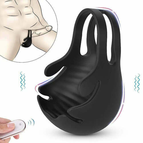 Anneaux pour testicules et pénis avec 9 vibrations - photo 6