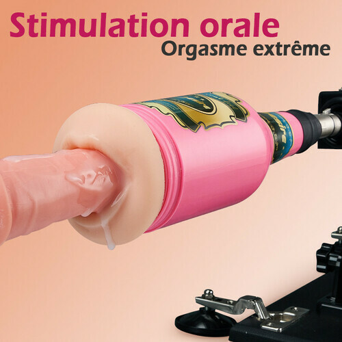 Azax - Plaisir ultime avec la machine sexuelle la mieux notée - 7 accessoires, poussée automatique, amour anal - photo 2