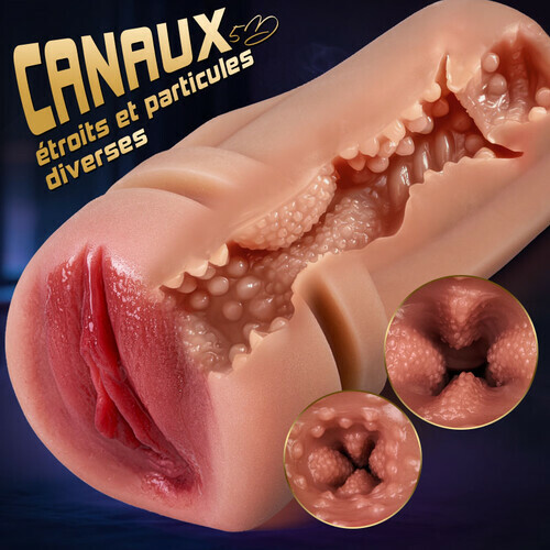 Captain - 5 Succion 10 Vibration Entrée Vaginale Simulée Masturbateur homme - photo 8