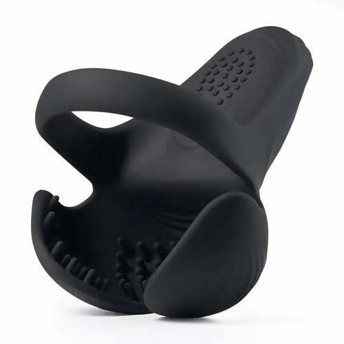 Cockring à particules denses avec 10 vibrations