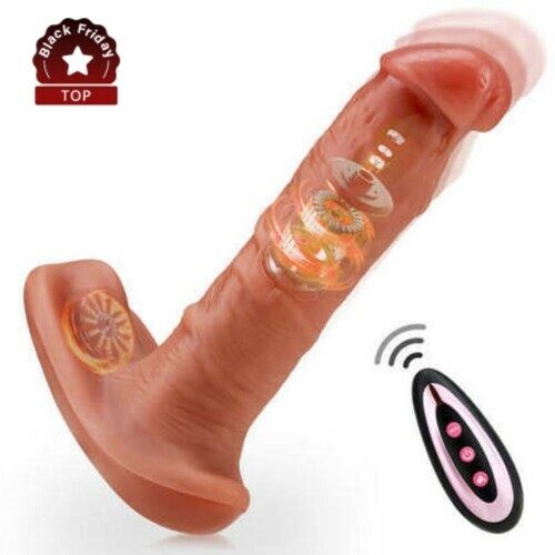 【Envoyé le 22 Octobre】Pénis vivant Stimulation de la prostate Chauffant Vibration Télescopique Double moteur - photo 7