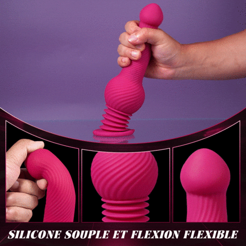 Ethan - Monstre G-Point 3 Frapper 10 Vibrer 360° Dildo 24cm