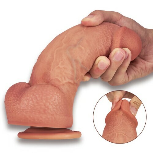Gode anal grand dildo avec un diamètre de 7 cm