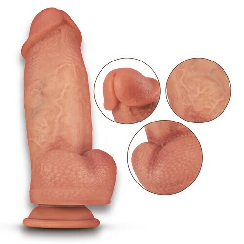 Gode anal grand dildo avec un diamètre de 7 cm