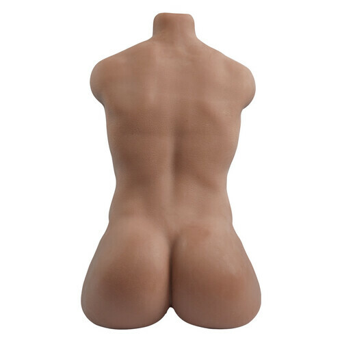 Homme primitif: Leon mannequin à la peau bronzée, poids de 8,5 kg.