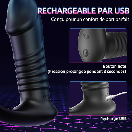 【HOT】MISSILE Vibromasseur prostatique en silicone