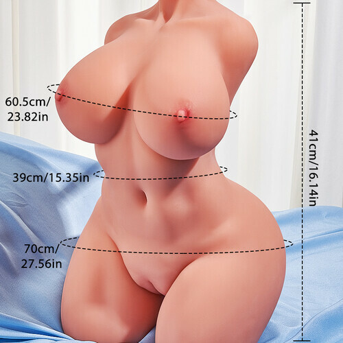 Irene - Torse réaliste en TPE, 10 kg