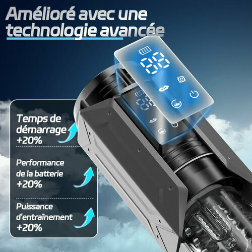 King - Masturbateur de fellation automatique 4 en 1 pour hommes, 100% étanche