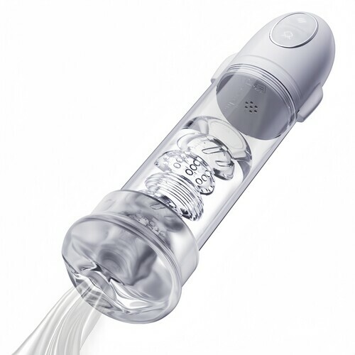 Launcher - Appareil de vibration et de suction avec tube interne transparent pour l'agrandissement et la revitalisa - photo 1