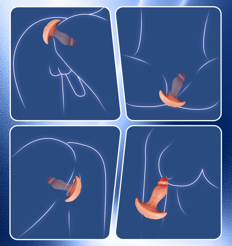 Levi - Plug anal / godemiché anal vibrant et rotatif à 360° avec APP & télécommande pour hommes et femmes - photo 8