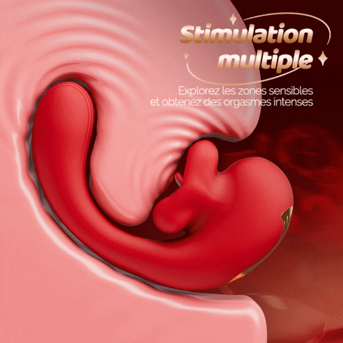 Little Rose - Vibromasseur féminin à 10 fréquences, vibration à 10 fréquences, matériau ultra-doux - photo 4