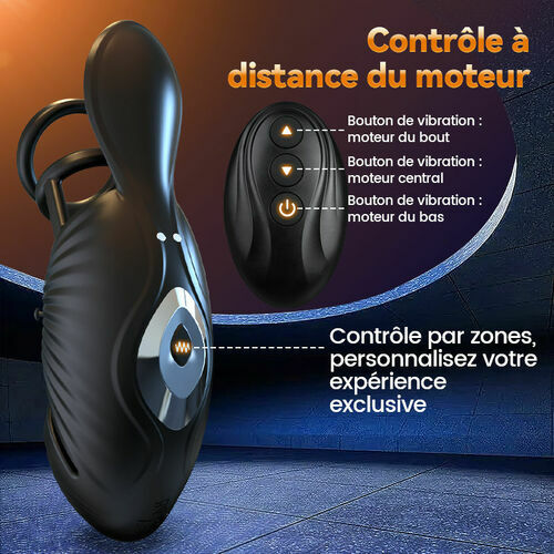 【 sous 7 jours】Ayn - Vibrateur pénien avec 7 vibrations pour retarder l'éjaculation - photo 7