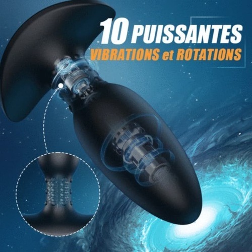 Maître des billes d'acier 10 rotations et 10 vibrations masseur de prostate - photo 2