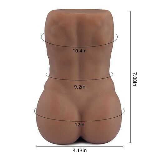 Mannequin homme brune masturbateur anal réaliste 0,8 kg - photo 3