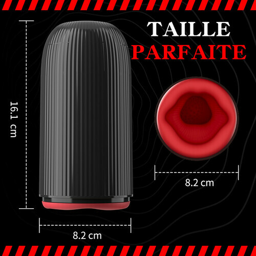Massage du gland 3 en 1 Master Trainer, 3 rotations, 5 succions, 10 vibrations - photo 7
