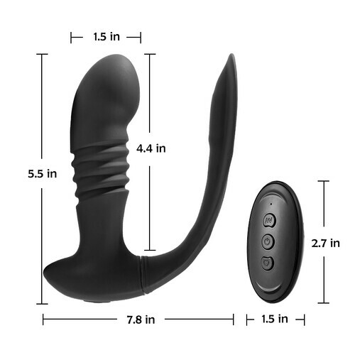 Masseur vibrant télescopique pour couples - photo 5