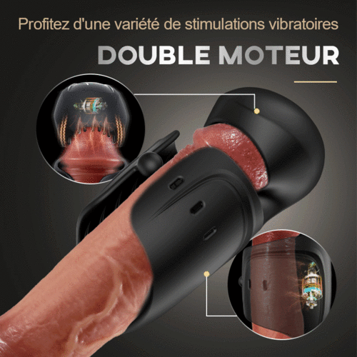 Masturbateur 10 modes de vibration à boucle réglable automatiquement - photo 2