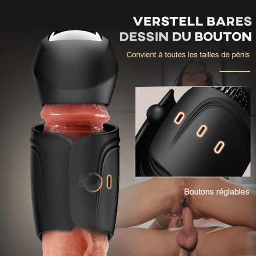 Masturbateur 10 modes de vibration à boucle réglable automatiquement - photo 3