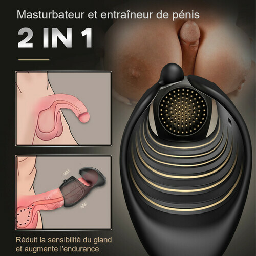 Masturbateur 10 modes de vibration à boucle réglable automatiquement - photo 5