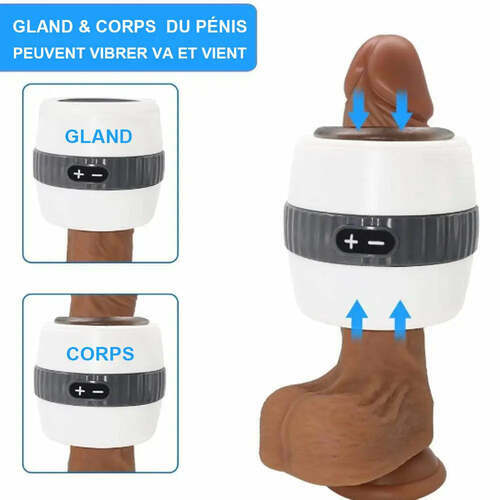 Masturbateur Cup manuelle bidirectionnelle avec 12 modes de vibration - photo 2