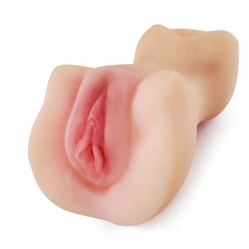 Masturbateur de poche réaliste avec vulve, clitoris et Vaginette - photo 1