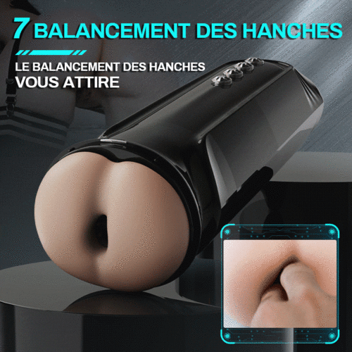 Masturbateur mâle pour cul sexy à balancier automatique à pression et succion - photo 7