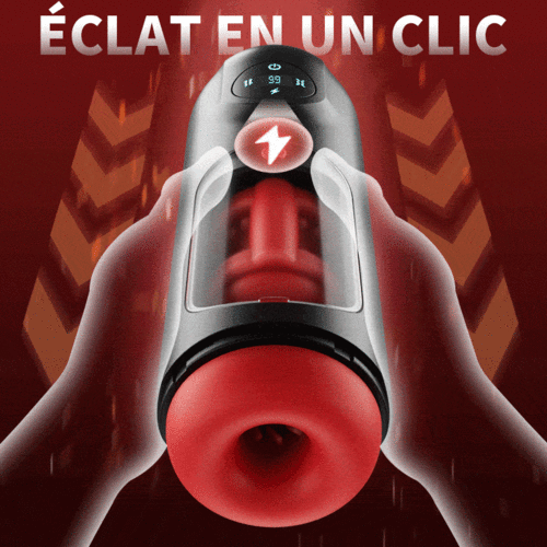 Masturbateur masculin à 8 poussées et 8 vibrations à 3 canaux - photo 3
