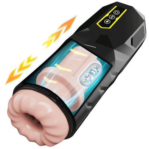 Masturbateur masculin automatique à 10 va-et-vient et 9 vibrations - photo 1