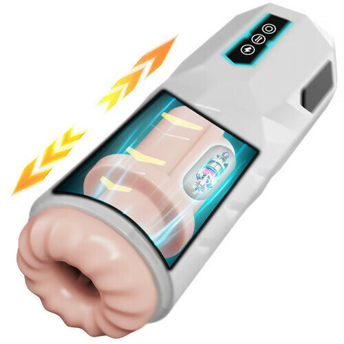 Masturbateur masculin automatique à 10 va-et-vient et 9 vibrations - photo 8
