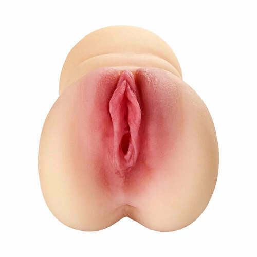 Masturbateur réaliste 2 en 1 avec entrée vaginale et anale, Vaginette de poche - photo 1