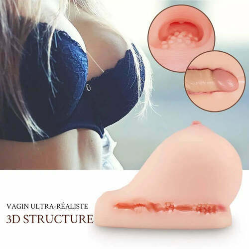 Masturbateur réaliste avec G-Cup, seins et vagin sexy, poids de 2,3 kg, Fondlove - photo 4