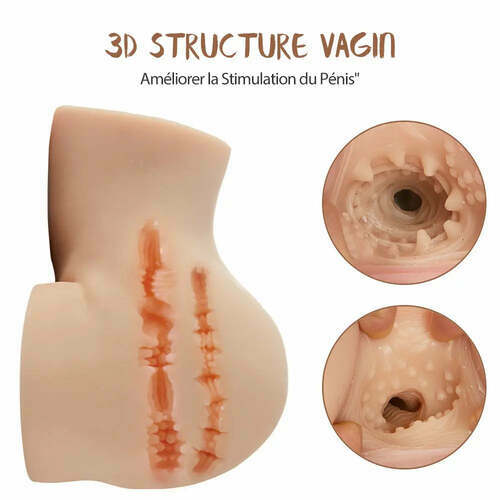 Masturbateur réaliste avec lèvres et clitoris super réalistes, poids de 3,1 kg, Moru - photo 2