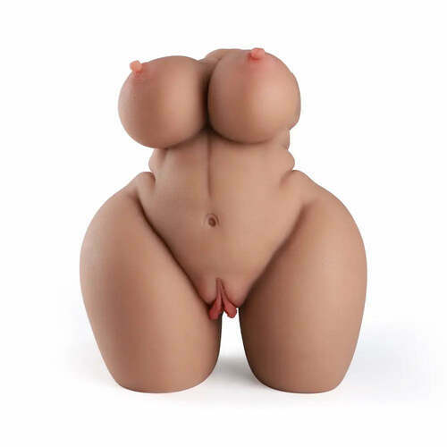 Masturbateur réaliste brun avec gros seins et fesses, poids de 7,5 kg, AIYUAN - photo 1