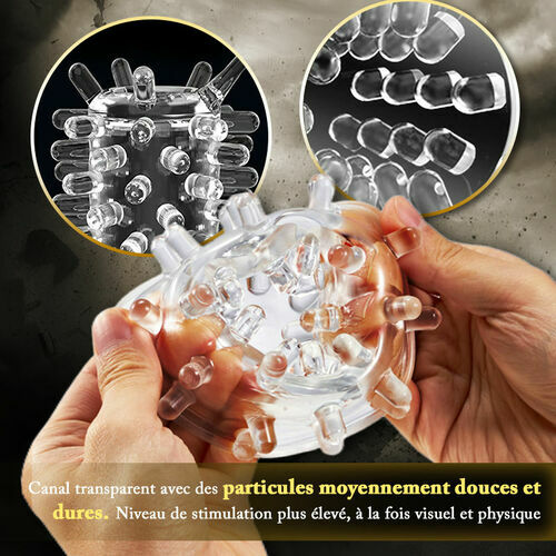 Masturbateur rotatif mains libres pour hommes - photo 3