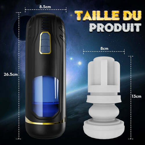 Masturbation électrique Océan avec mouvements de va-et-vient, succion et vibrations - photo 6