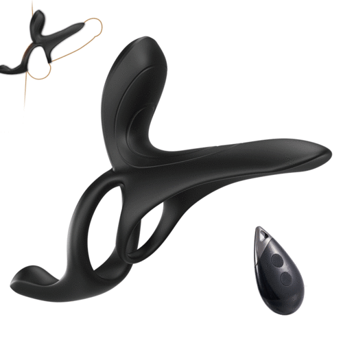 Maxwell 9 Vibrations Anneau Vibrant Couple pour Stimulation du Périnée, du Point C et du Point G - photo 3