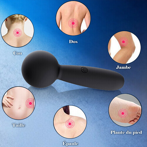 Mini-masseur avec 10 modes de vibration pour le plaisir sexuel des femmes et des couples - photo 3