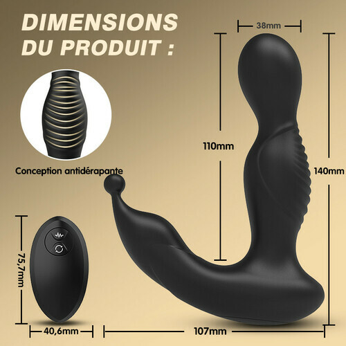【NEW】Ange Oscillant - 10 modes de vibration, 5 modes d'oscillation, stimulation à 360 degrés, maître de l'orgasme p - photo 2