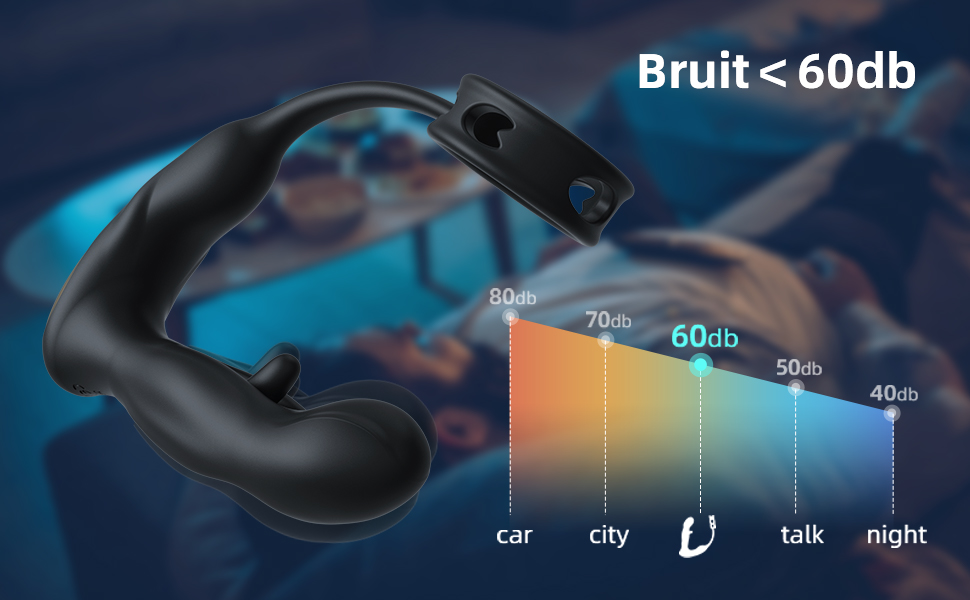 【Novo】Vibrando e voando em silicone massageador de próstata com anel de pênis - detalhe 1